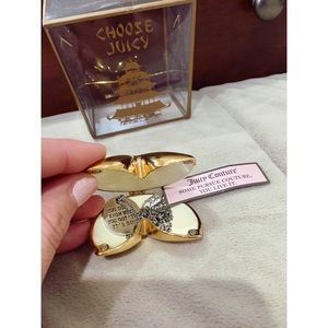 Juicy Couture fortune cookie necklace